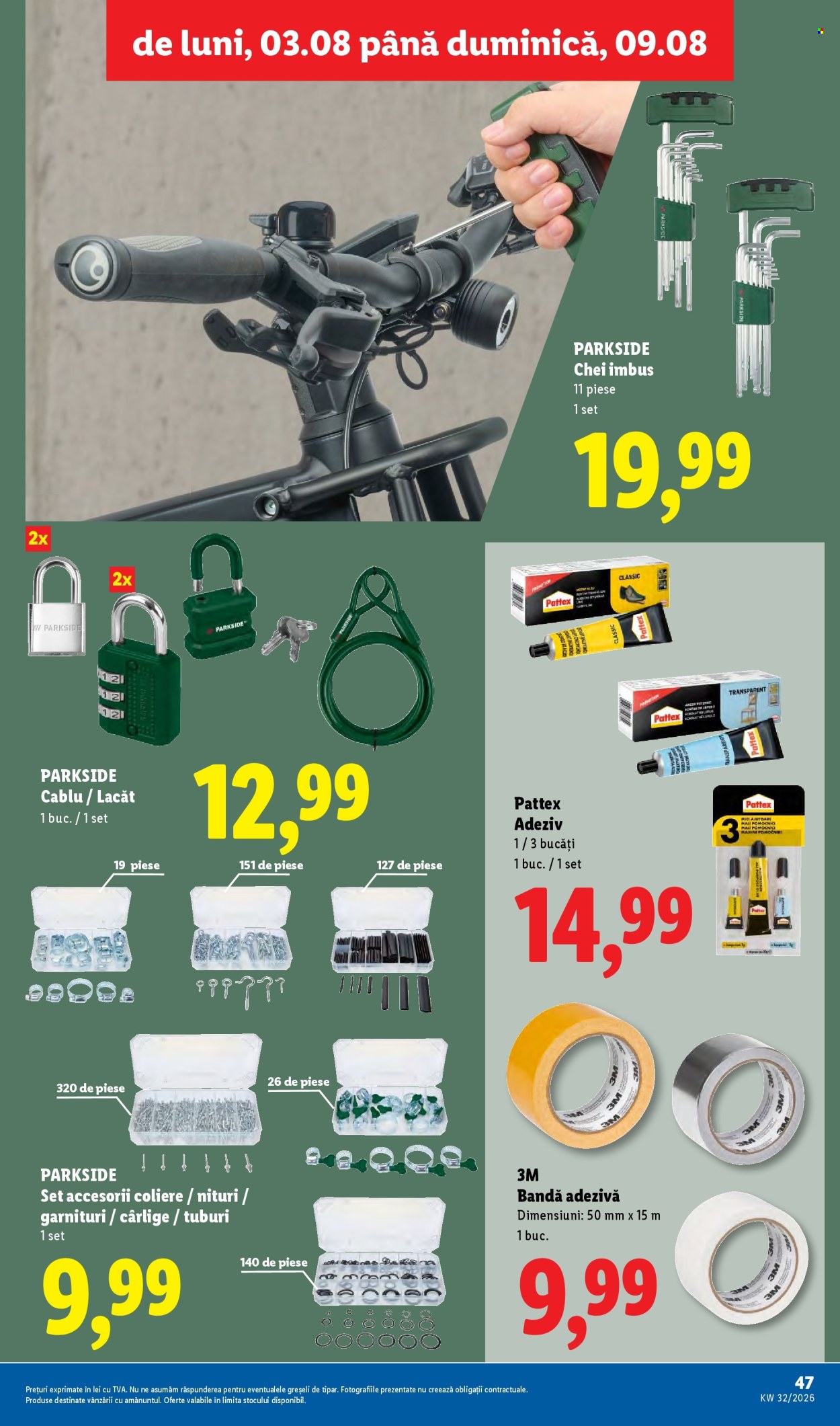 Catalog Lidl - 03.08.2026 - 09.08.2026. Pagina 47
