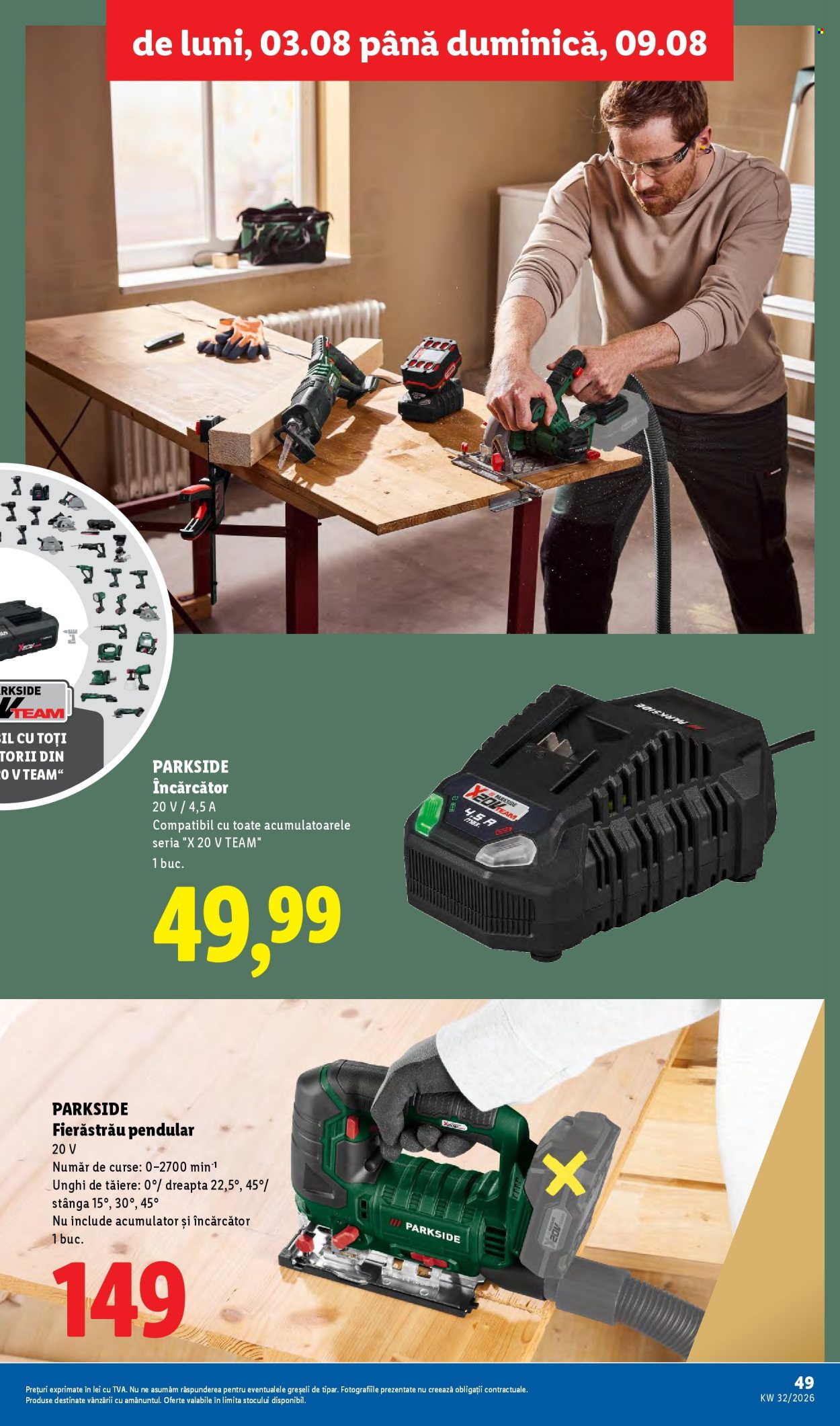 Catalog Lidl - 03.08.2026 - 09.08.2026. Pagina 49