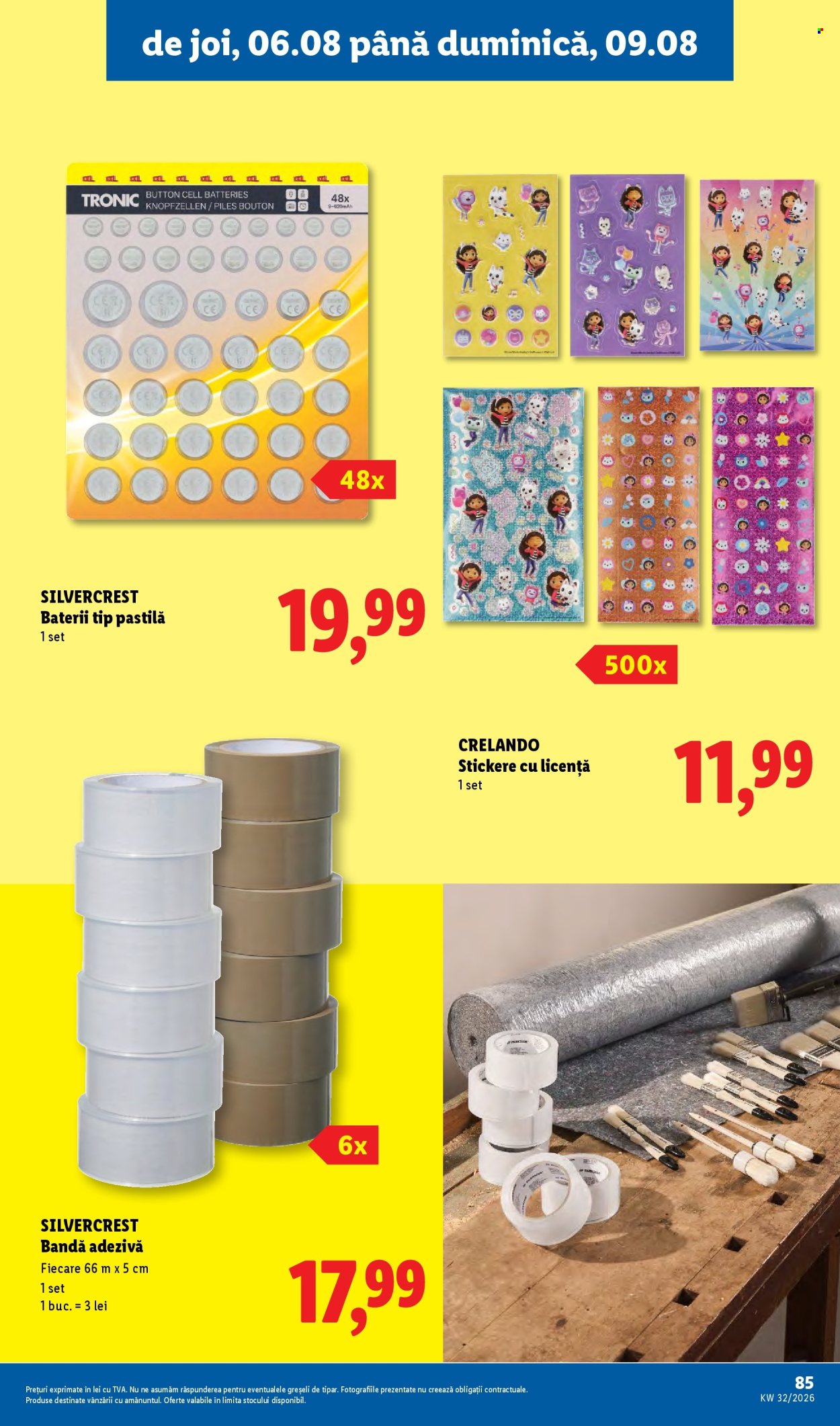 Catalog Lidl - 03.08.2026 - 09.08.2026. Pagina 85