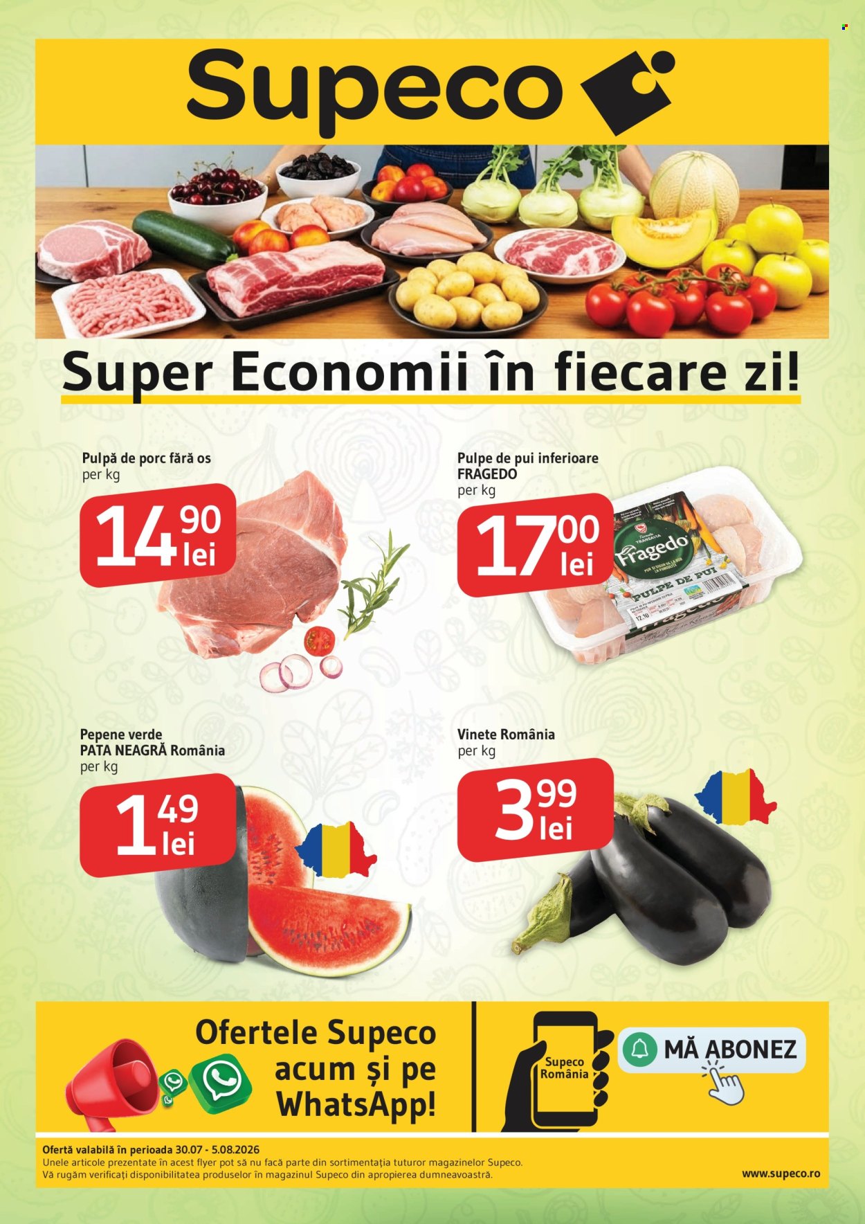 Catalog Supeco - 30.07.2026 - 05.08.2026. Pagina 1