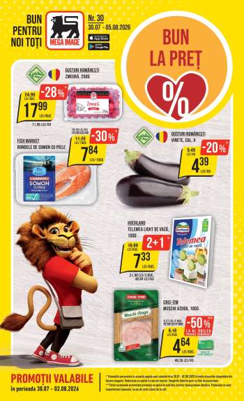 Cataloage Mega Image - 30.07.2026 - 05.08.2026.