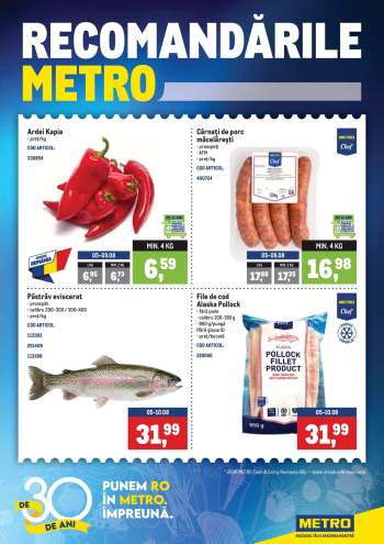 Cataloage Metro - 01.08.2026 - 10.08.2026.