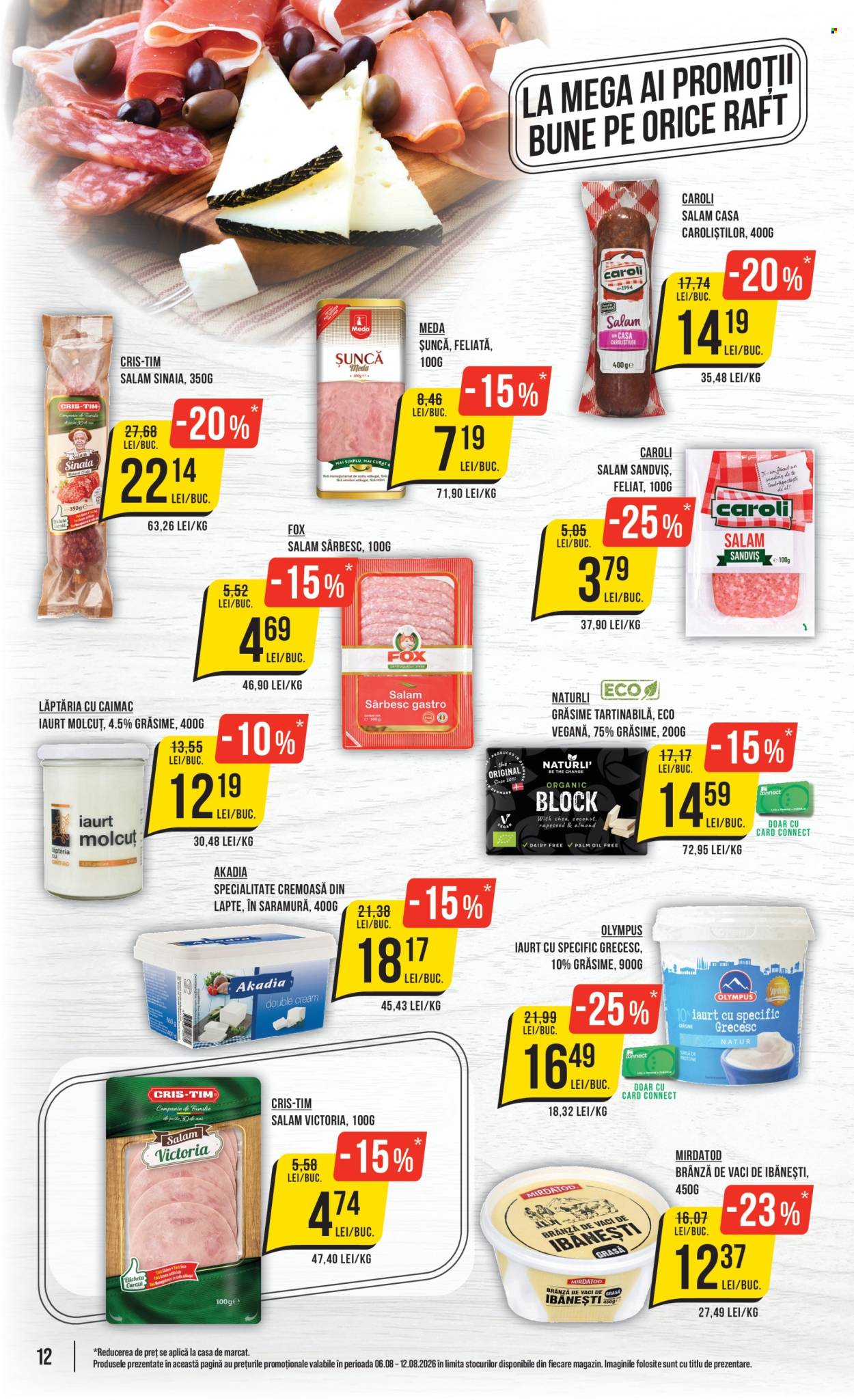Catalog Mega Image - 06.08.2026 - 12.08.2026. Pagina 12