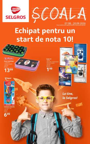 Cataloage Selgros - 07.08.2026 - 20.08.2026.