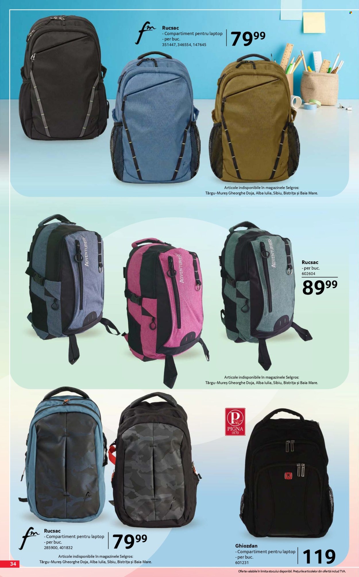 Catalog Selgros - 07.08.2026 - 20.09.2026. Pagina 34