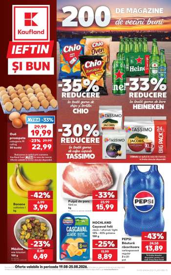 Cataloage Kaufland - 19.08.2026 - 25.08.2026.