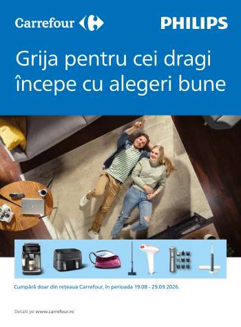 Cataloage Carrefour - 19.08.2026 - 29.09.2026.