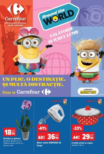 Cataloage Carrefour - 26.08.2026 - 08.09.2026.