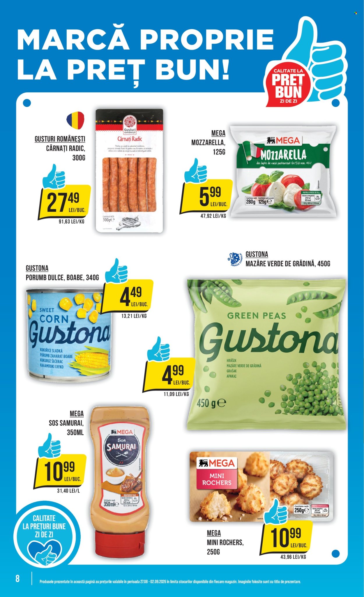 Catalog Mega Image - 27.08.2026 - 02.09.2026. Pagina 8