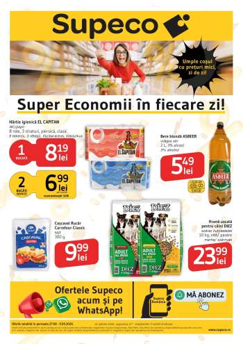 Cataloage Supeco - 27.08.2026 - 09.09.2026.