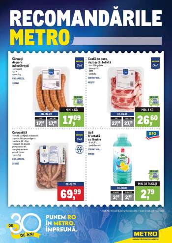 Cataloage Metro - 31.08.2026 - 07.09.2026.