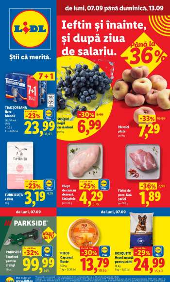 Cataloage Lidl - 07.09.2026 - 13.09.2026.
