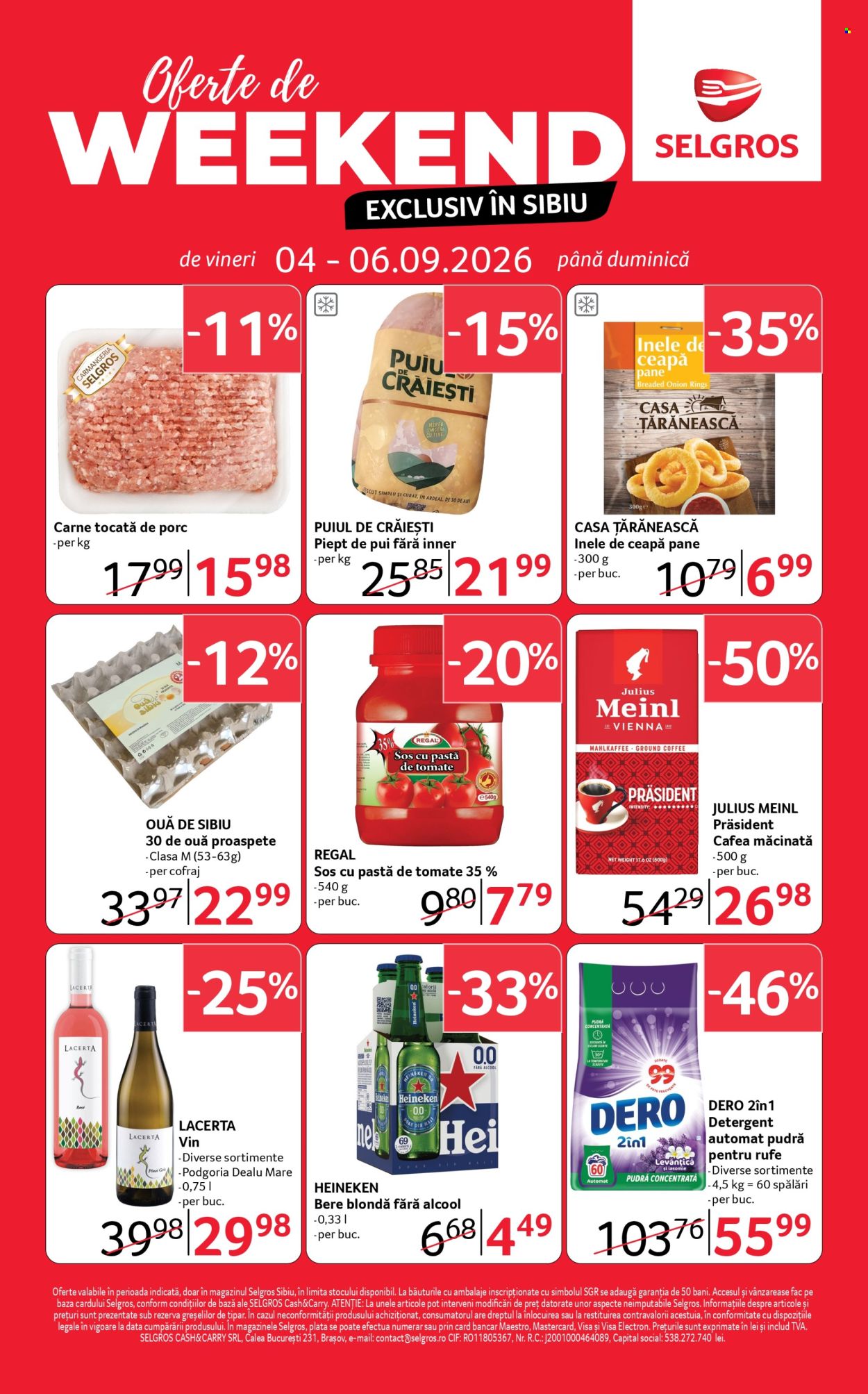 Catalog Selgros - 04.09.2026 - 06.09.2026. Pagina 1