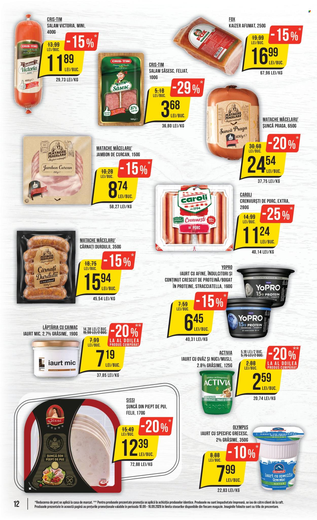 Catalog Mega Image - 10.09.2026 - 16.09.2026. Pagina 12