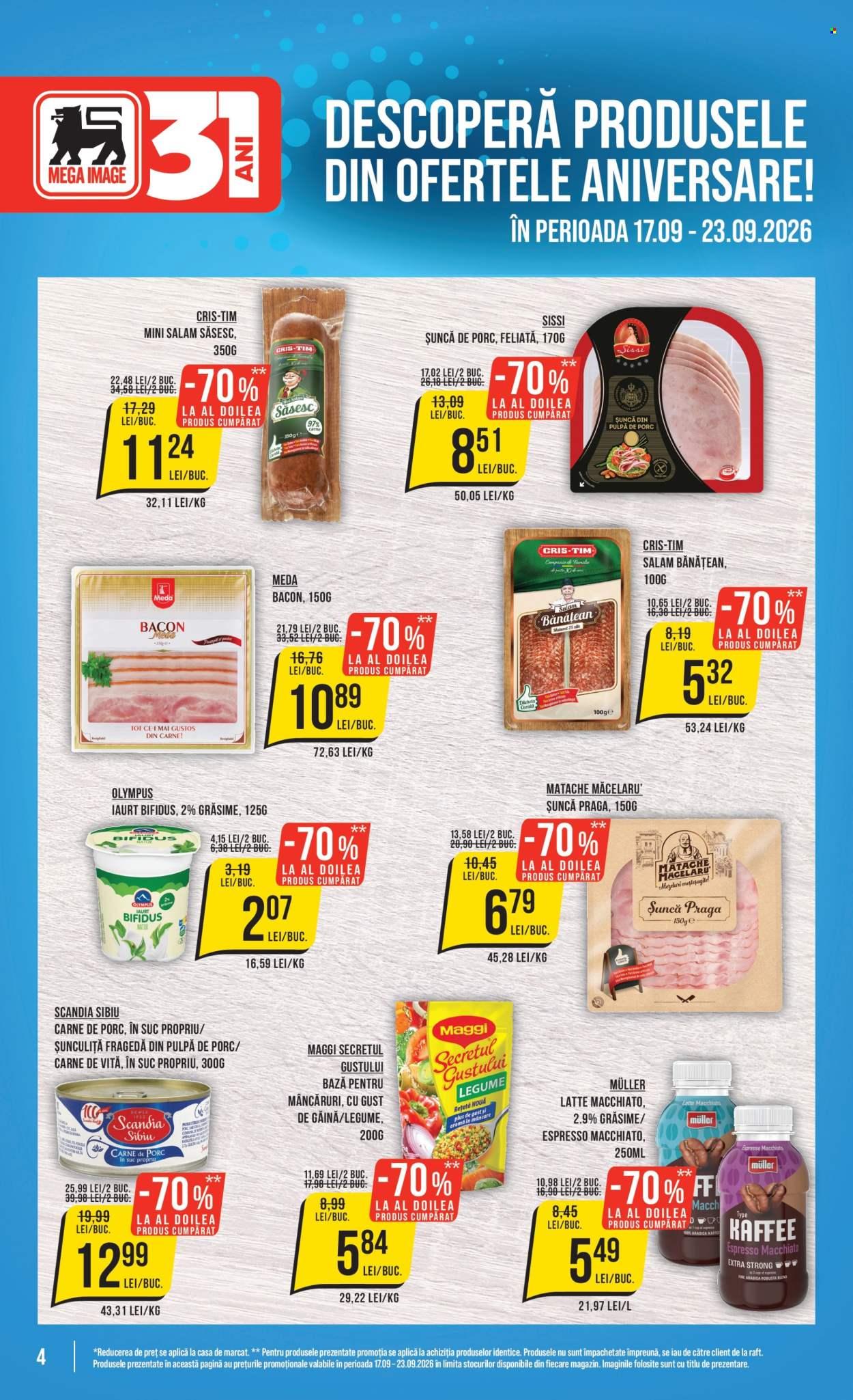 Catalog Mega Image - 17.09.2026 - 23.09.2026. Pagina 4
