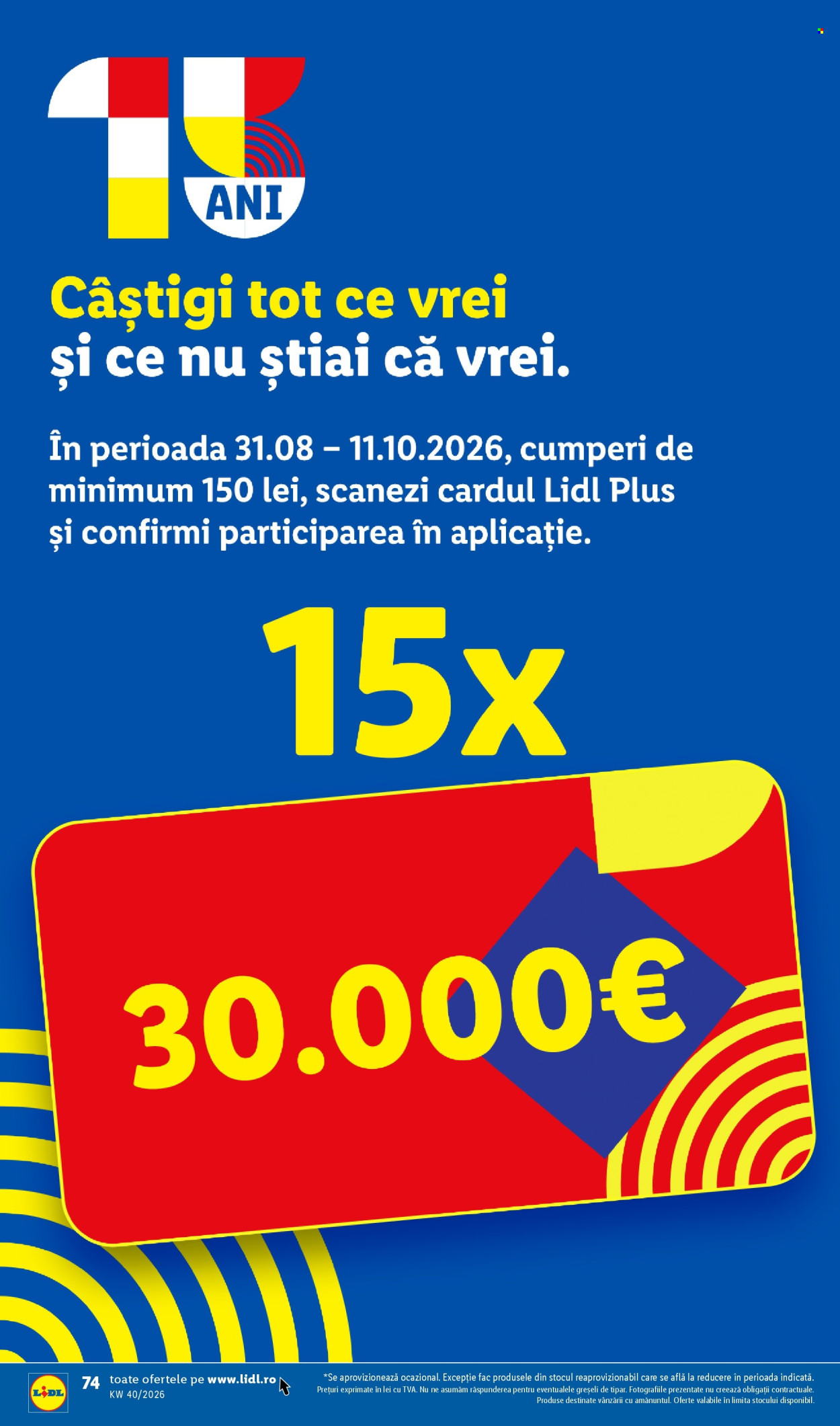 Catalog Lidl - 28.09.2026 - 04.10.2026. Pagina 74