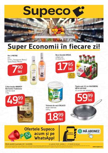 Cataloage Supeco - 01.10.2026 - 14.10.2026.