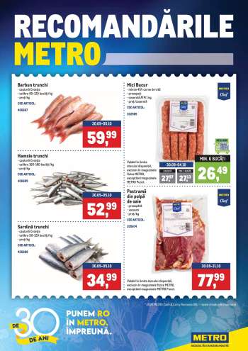 Cataloage Metro - 28.09.2026 - 05.10.2026.