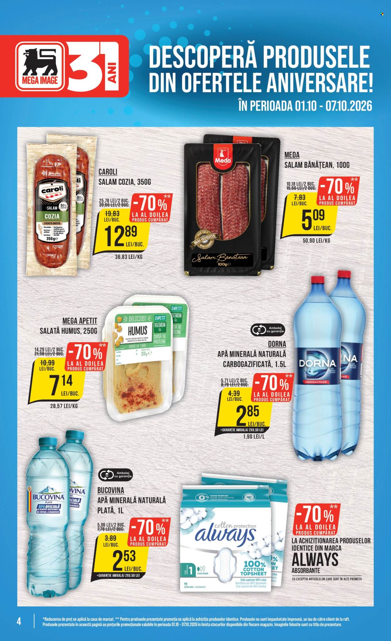 Catalog Mega Image - 01.10.2026 - 07.10.2026. Pagina 4