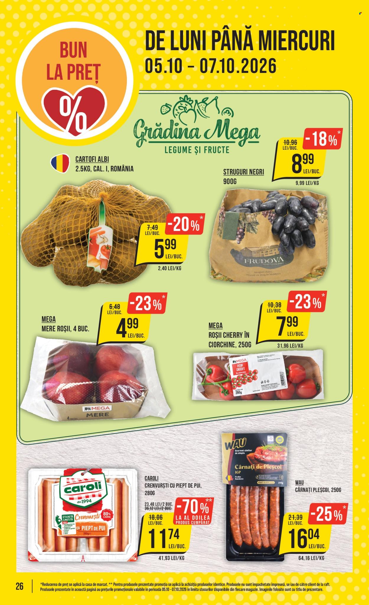 Catalog Mega Image - 01.10.2026 - 07.10.2026. Pagina 26