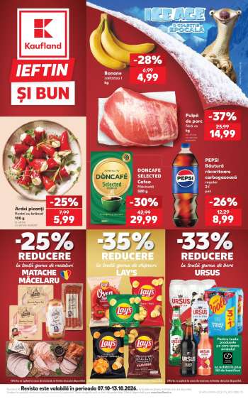 Cataloage Kaufland - 07.10.2026 - 13.10.2026.