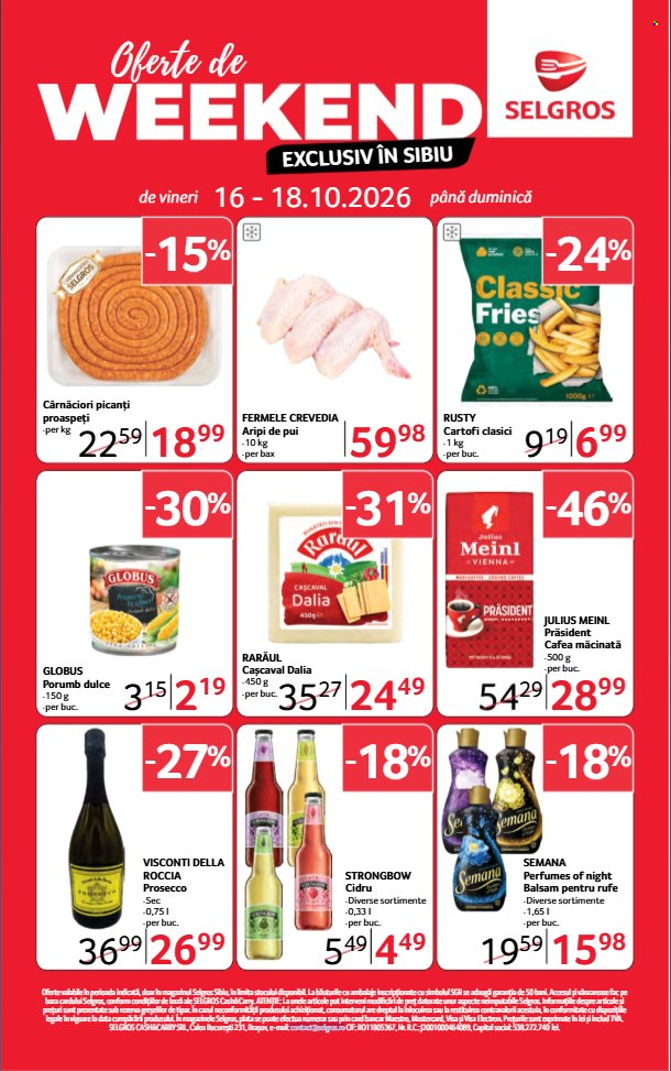 Catalog Selgros - 16.10.2026 - 18.10.2026. Pagina 1