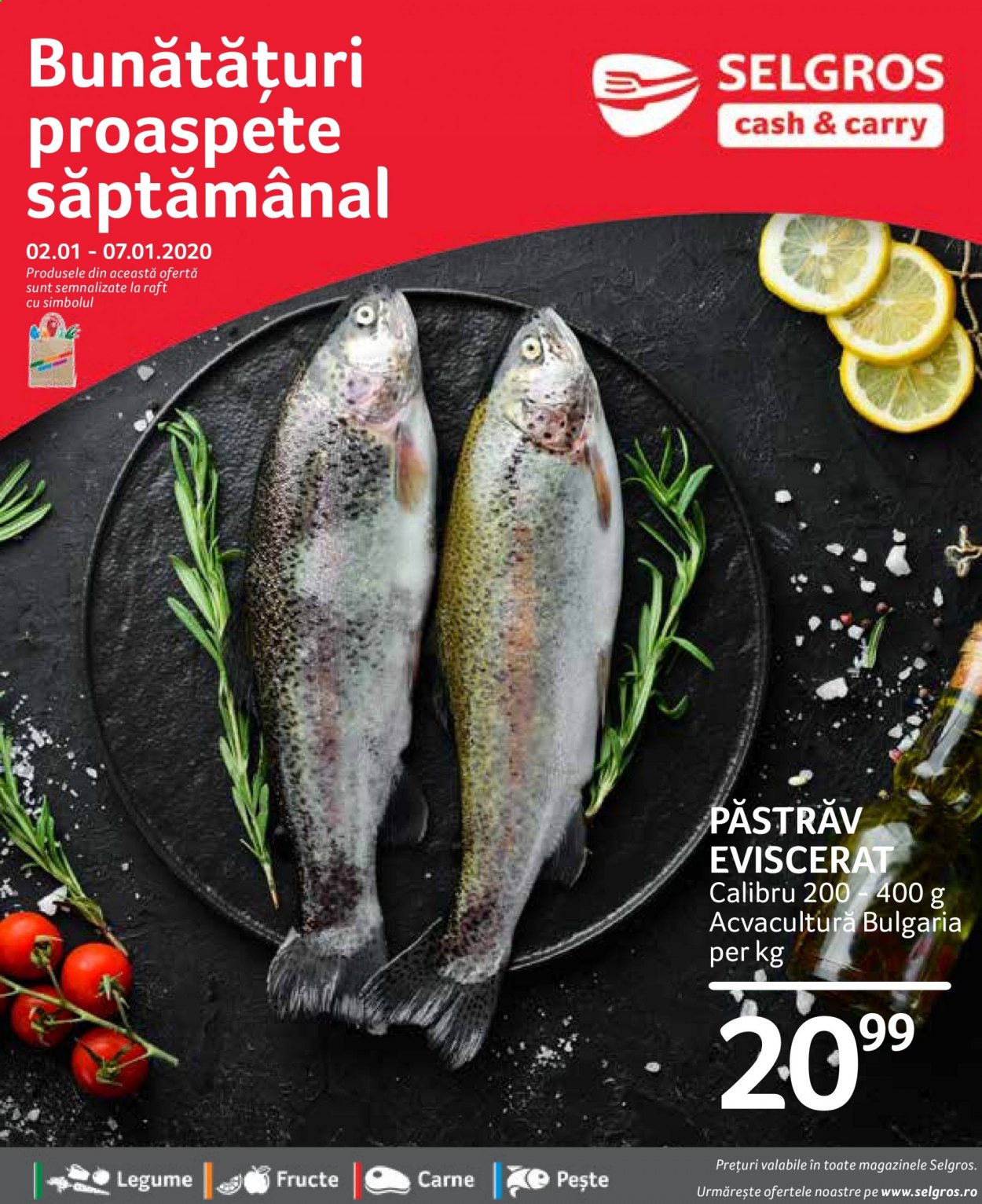 Catalog Selgros - 02.01.2021 - 07.01.2021. Pagina 1
