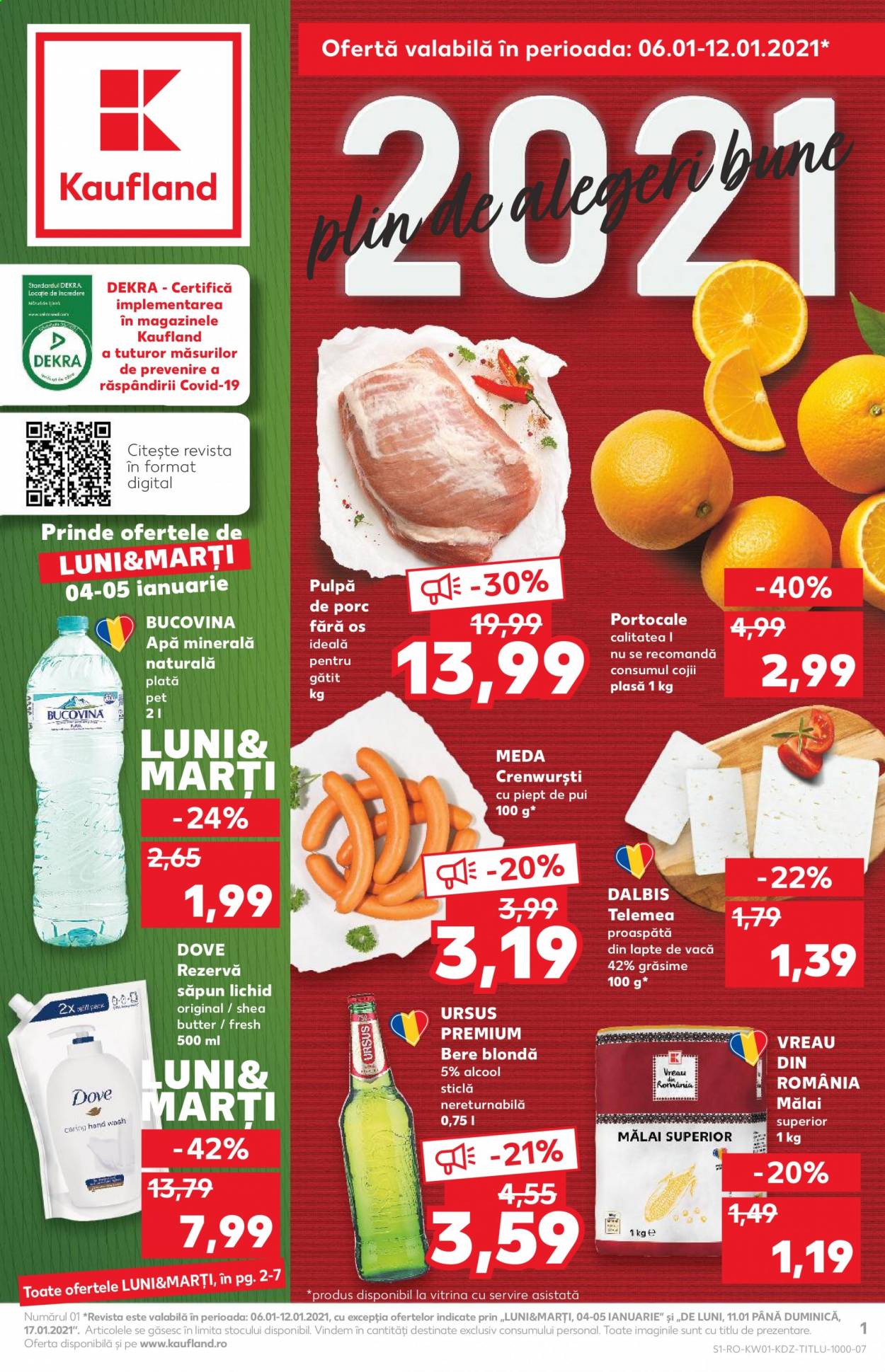 Catalog Kaufland - 06.01.2021 - 12.01.2021. Pagina 1