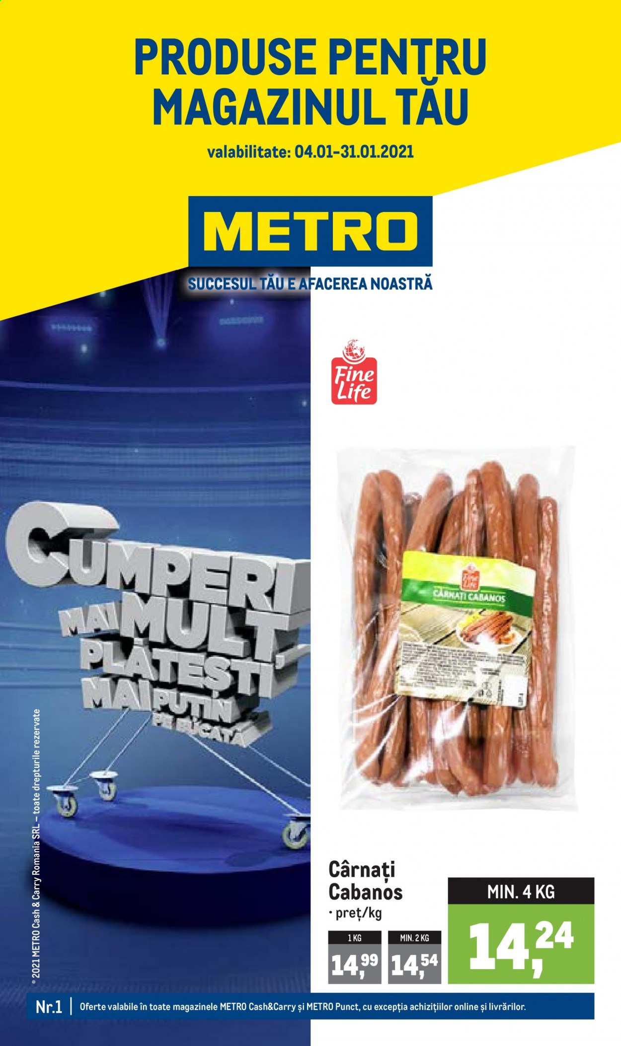 Catalog Metro - 04.01.2021 - 31.01.2021. Pagina 1