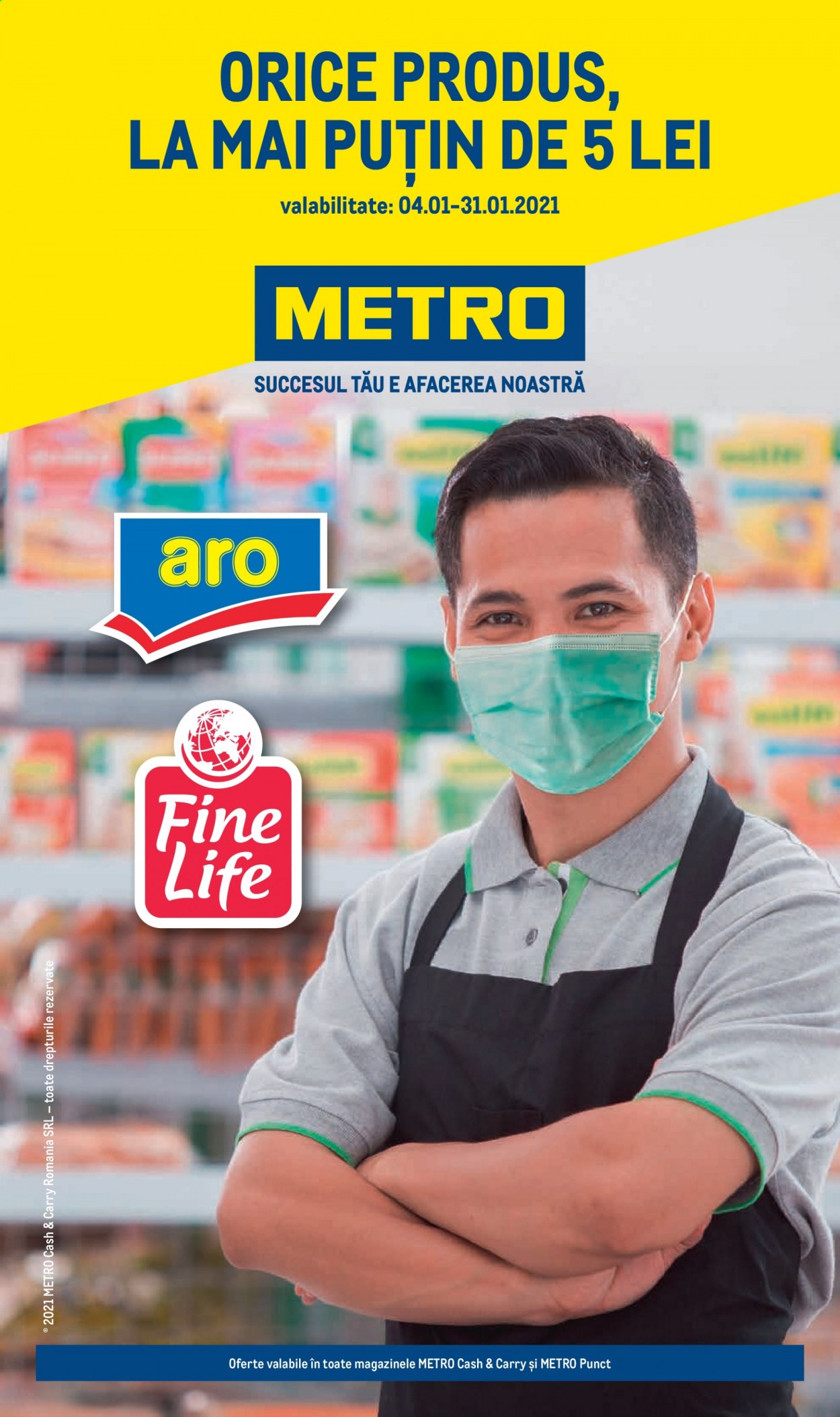 Catalog Metro - 04.01.2021 - 31.01.2021. Pagina 1