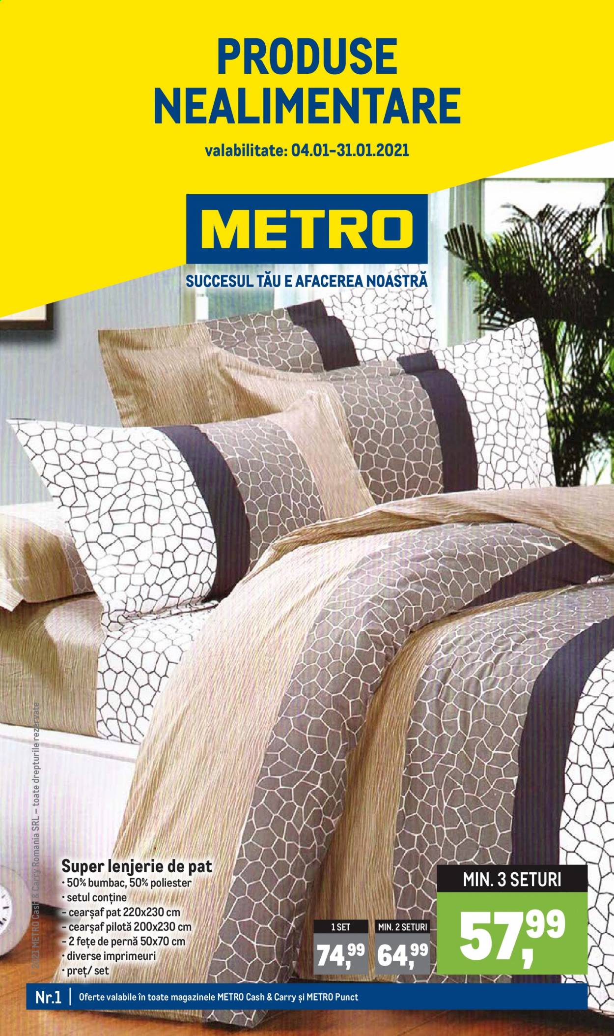 Catalog Metro - 04.01.2021 - 31.01.2021. Pagina 1