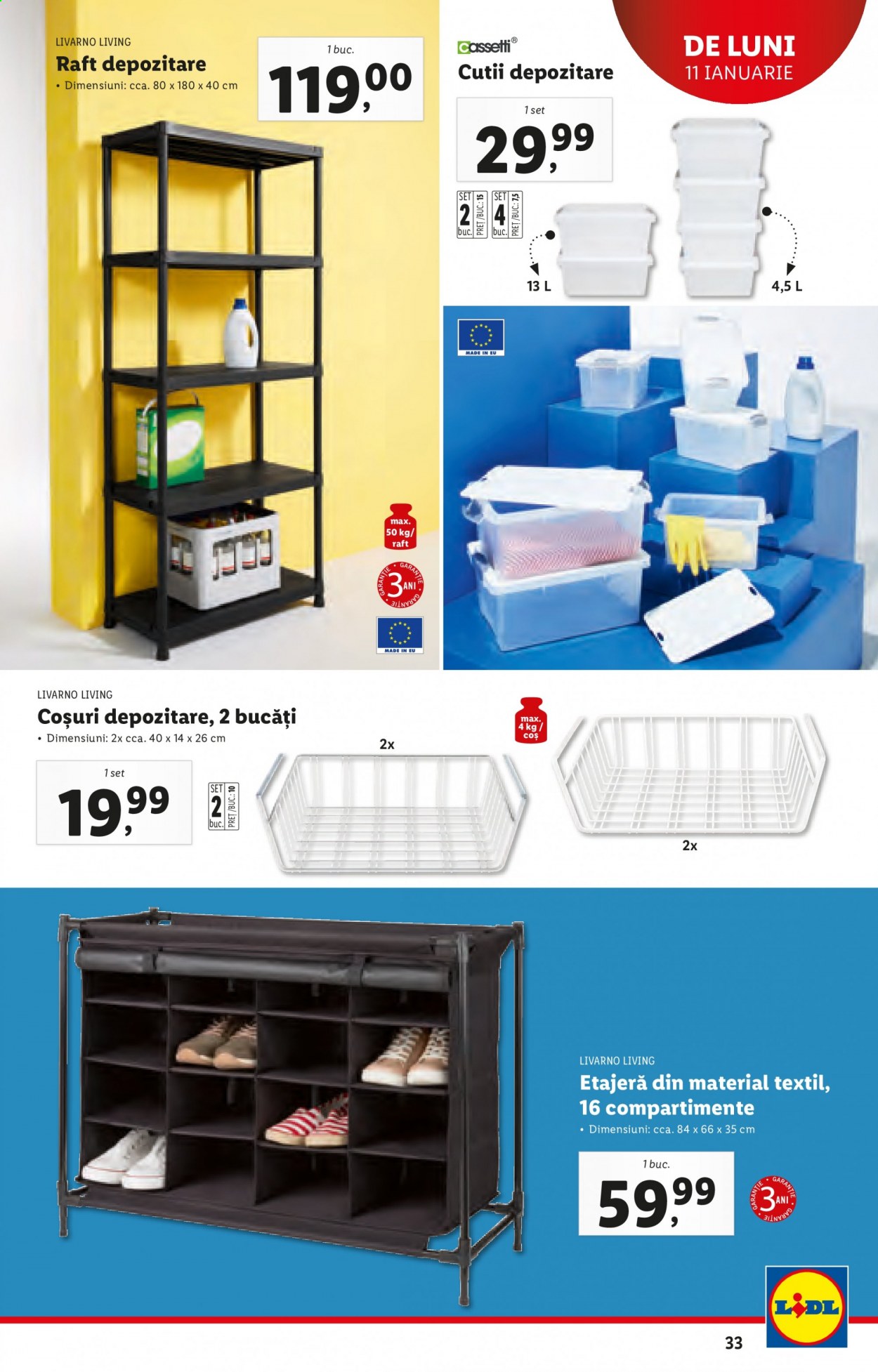 Catalog Lidl - 11.01.2021 - 17.01.2021. Pagina 33