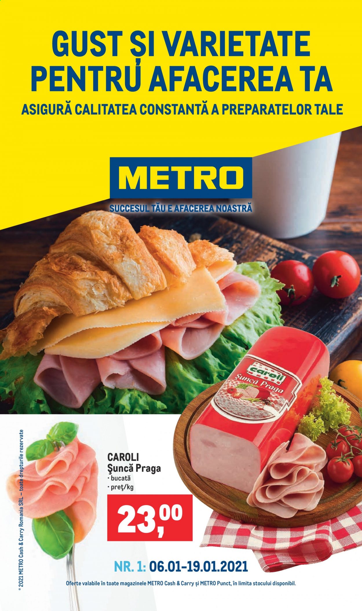 Catalog Metro - 06.01.2021 - 19.01.2021. Pagina 1