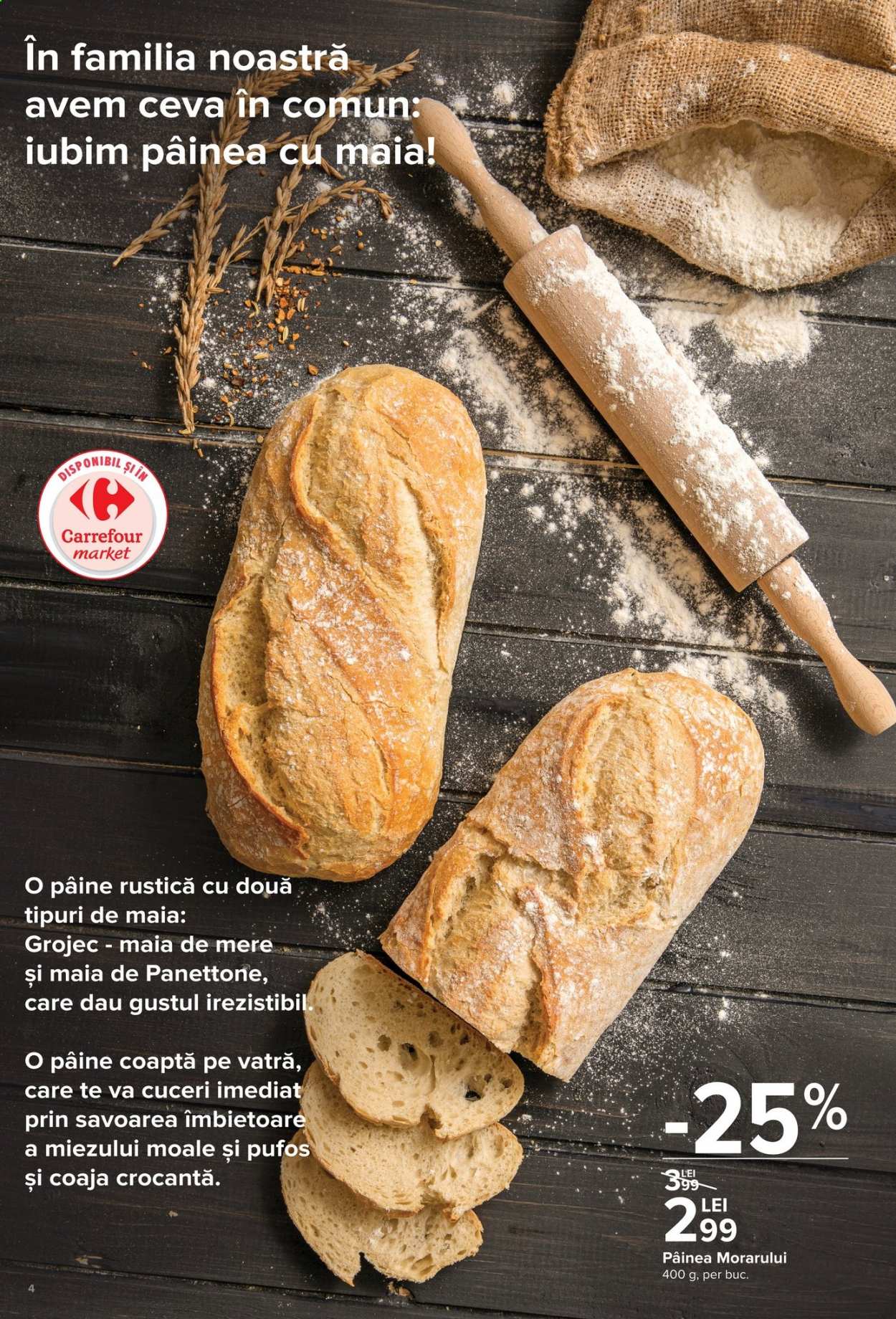 thumbnail - Cataloage Carrefour - 07.01.2021 - 13.01.2021 - Produse în vânzare - pâine, panettone. Pagina 3.