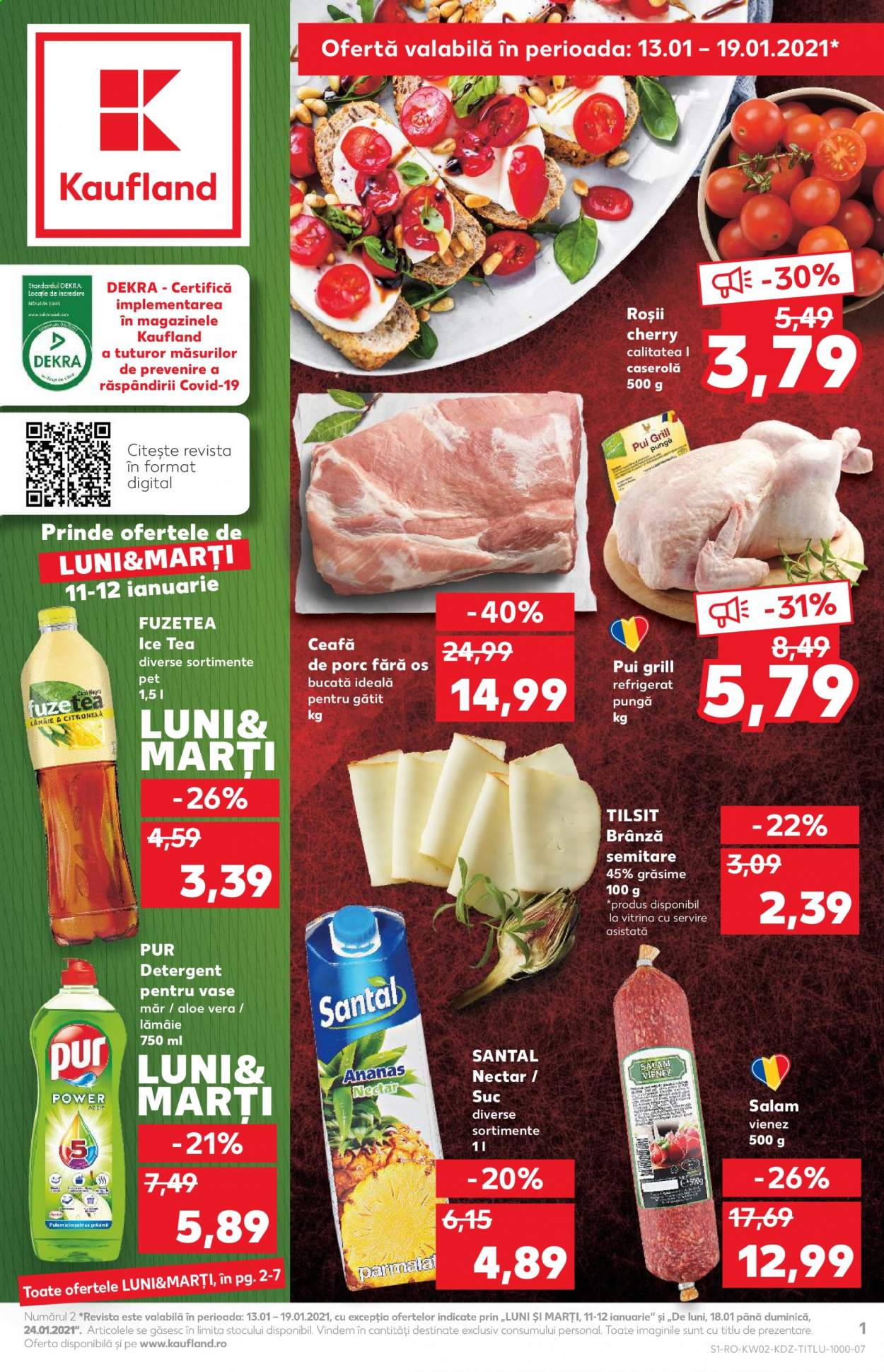 Catalog Kaufland - 13.01.2021 - 19.01.2021. Pagina 1