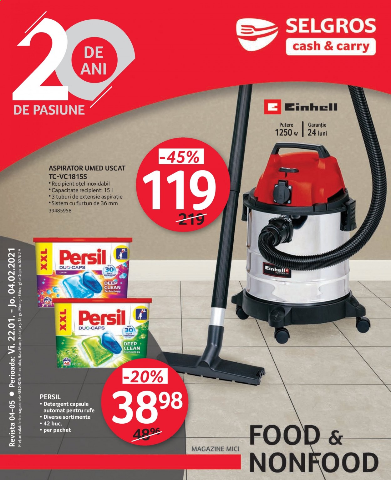 Catalog Selgros - 22.01.2021 - 04.02.2021. Pagina 1