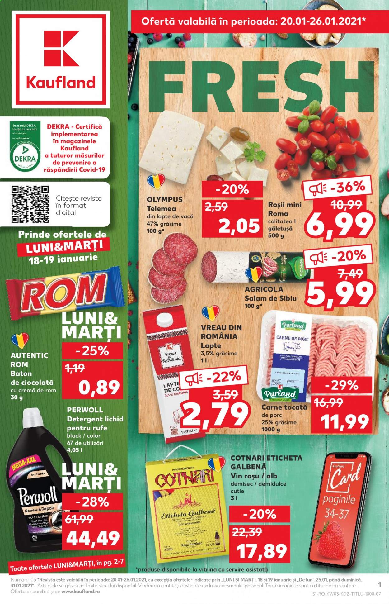 Catalog Kaufland - 20.01.2021 - 26.01.2021. Pagina 1