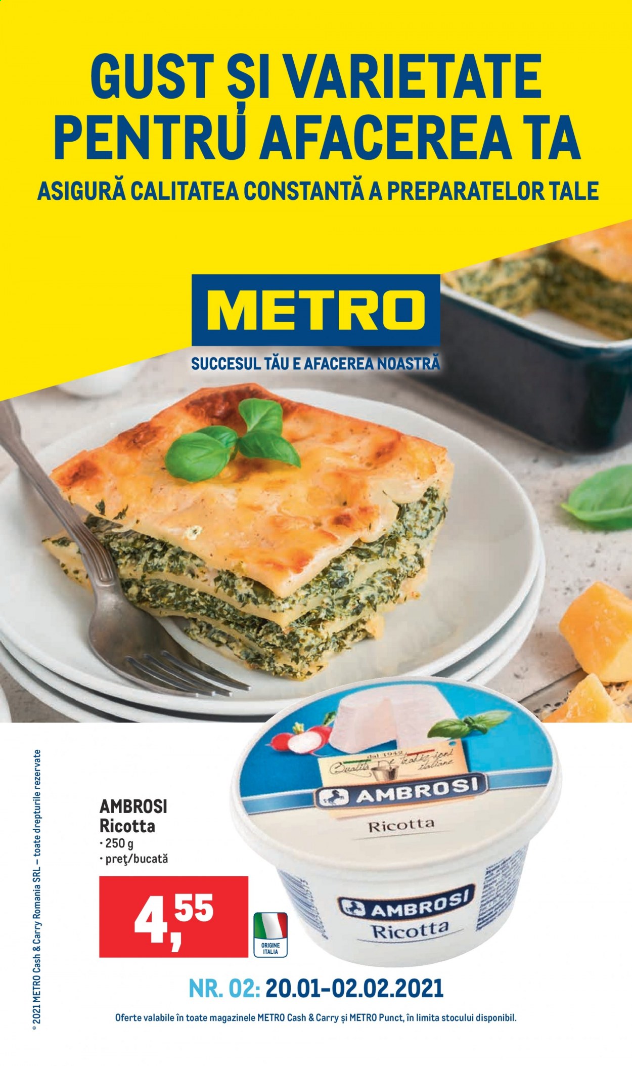 Catalog Metro - 20.01.2021 - 02.02.2021. Pagina 1
