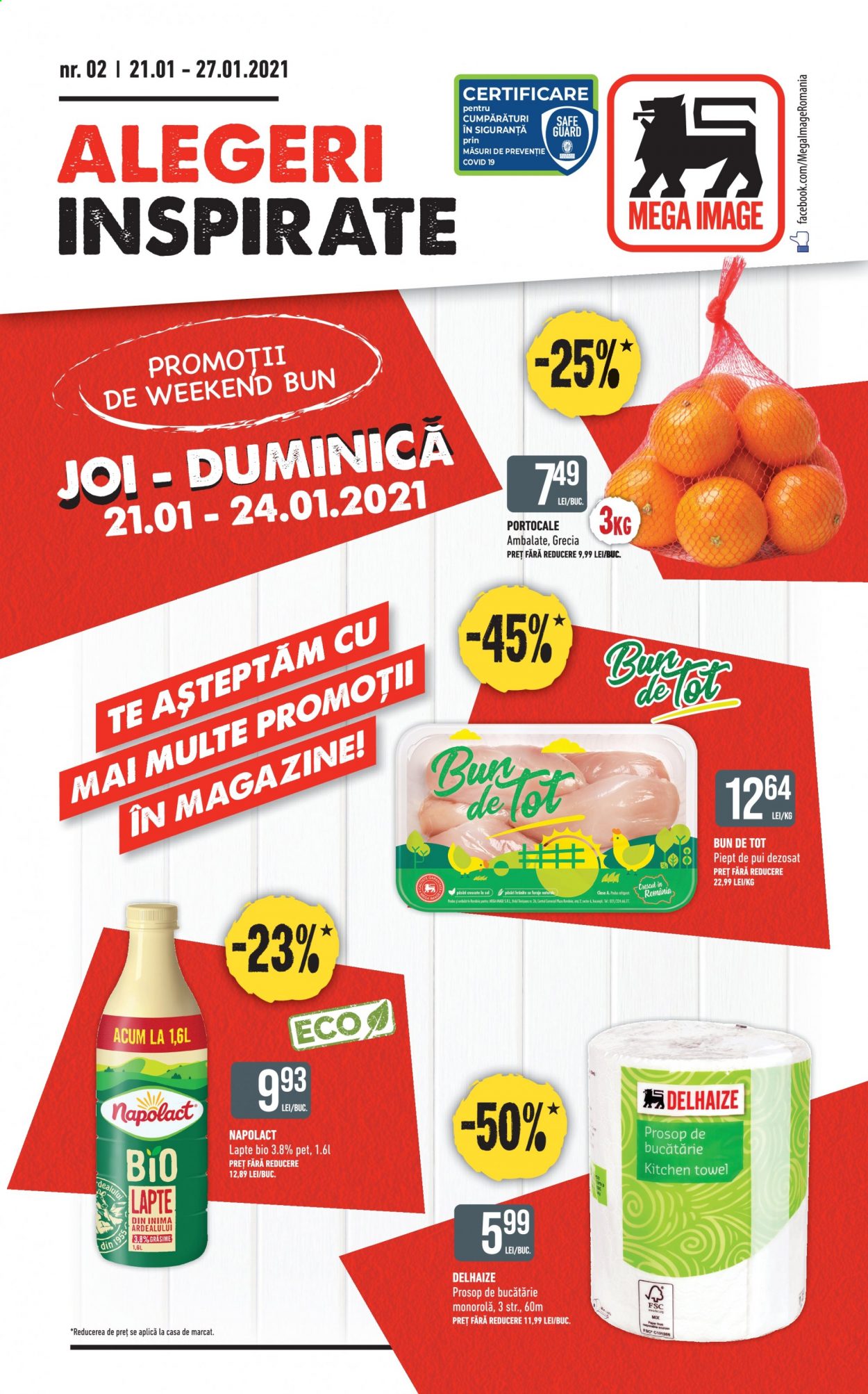 Catalog Mega Image - 21.01.2021 - 27.01.2021. Pagina 1