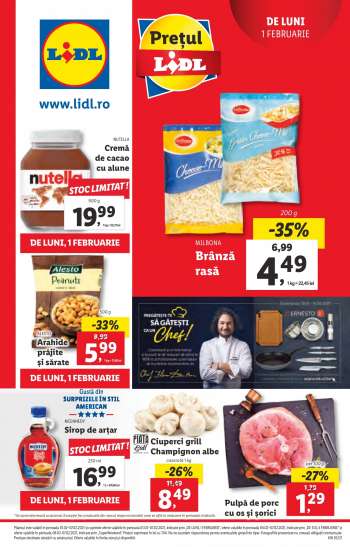 Cataloage Lidl - 01.02.2021 - 07.02.2021.