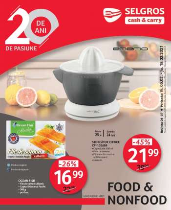 Cataloage Selgros - 05.02.2021 - 18.02.2021.