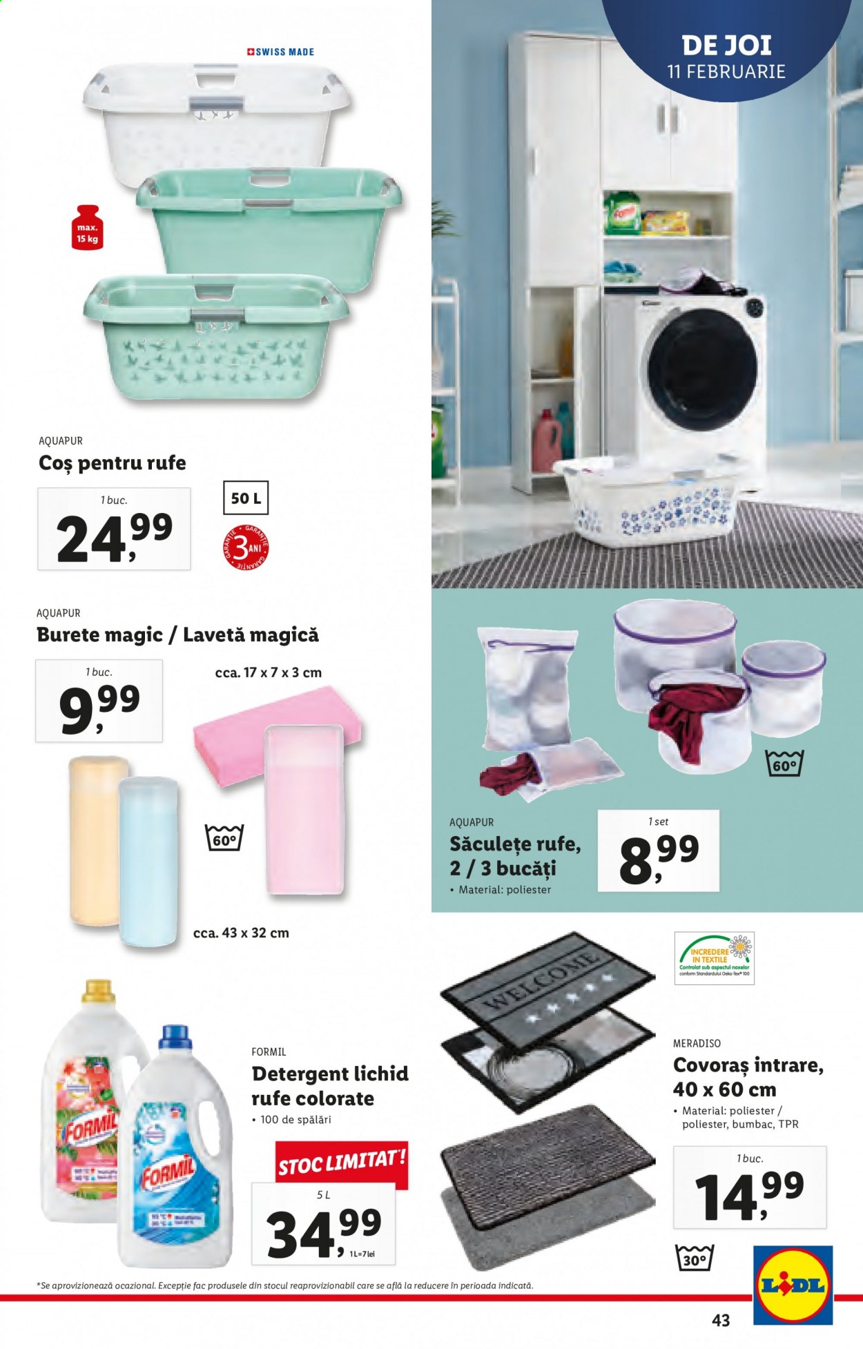 Catalog Lidl - 08.02.2021 - 14.02.2021. Pagina 43
