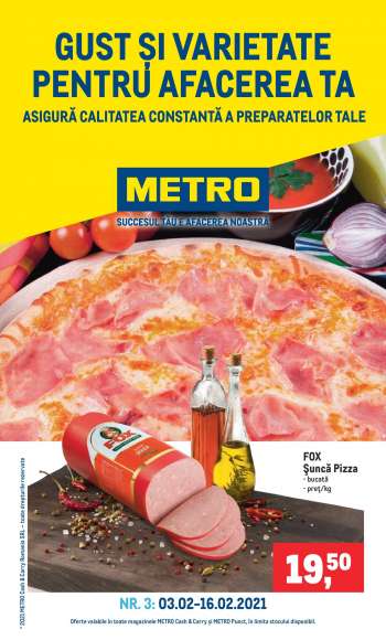 Cataloage Metro - 03.02.2021 - 16.02.2021.