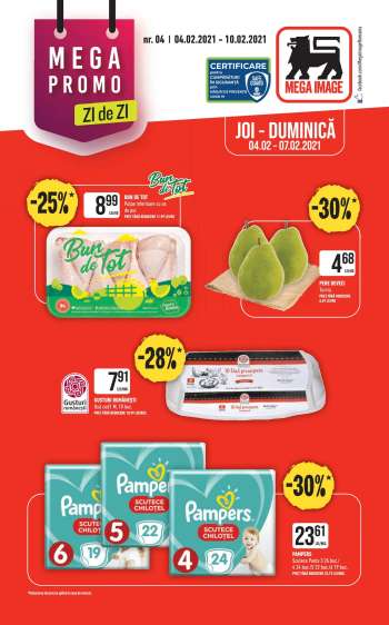 Cataloage Mega Image - 04.02.2021 - 10.02.2021.