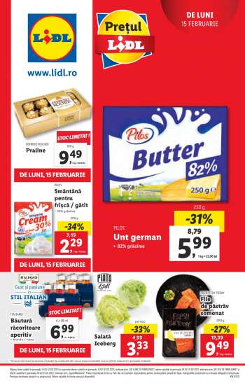 Cataloage Lidl - 15.02.2021 - 21.02.2021.