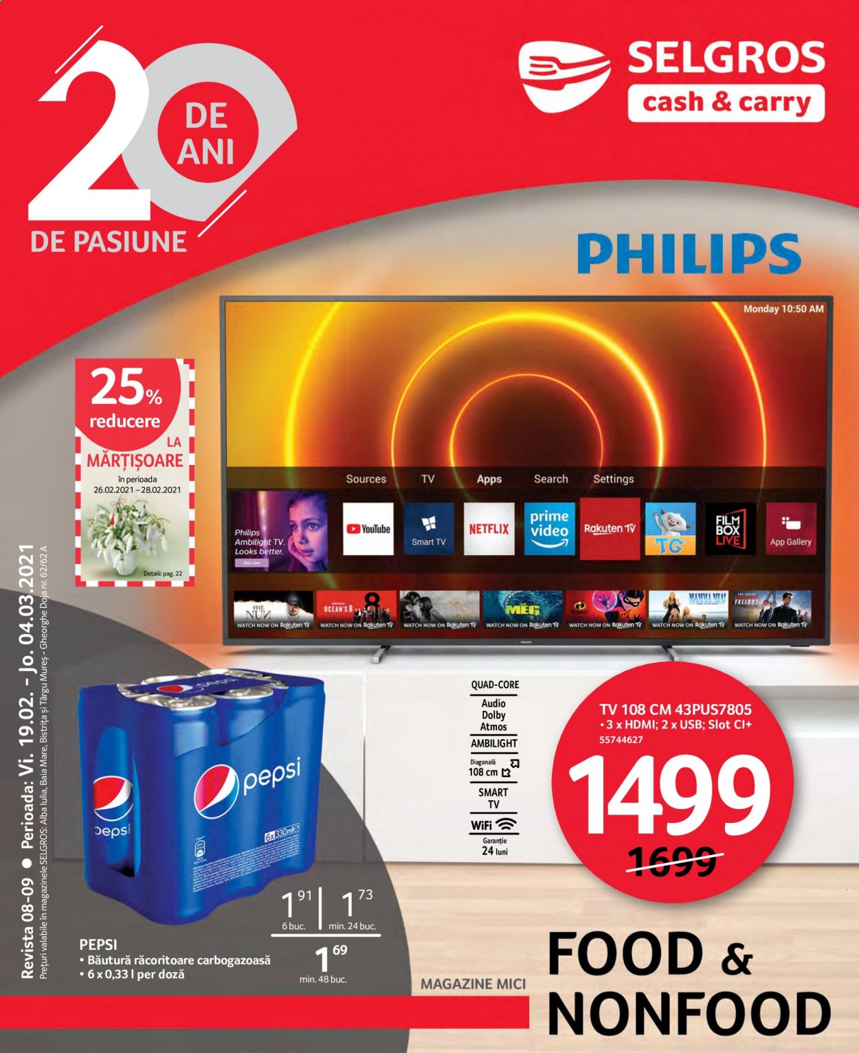 Catalog Selgros - 19.02.2021 - 04.03.2021. Pagina 1