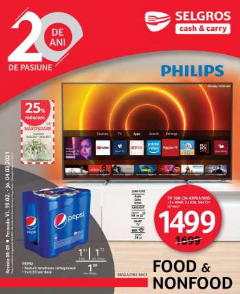 Cataloage Selgros - 19.02.2021 - 04.03.2021.