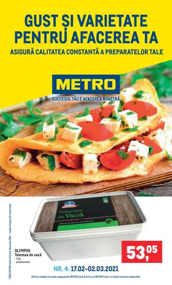 Cataloage Metro - 17.02.2021 - 02.03.2021.