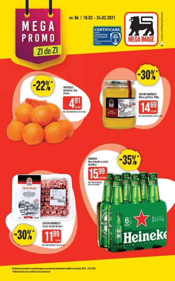 Cataloage Mega Image - 18.02.2021 - 24.02.2021.