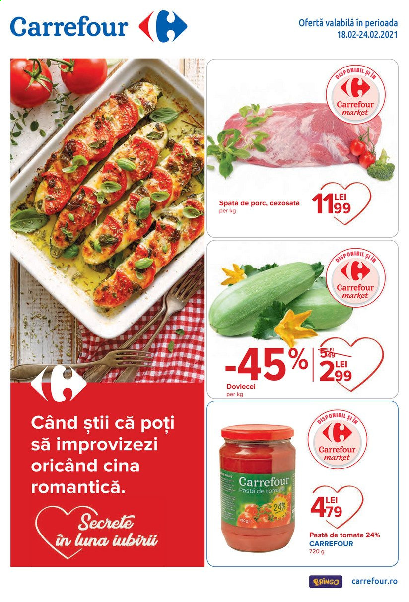 Catalog Carrefour - 18.02.2021 - 24.02.2021. Pagina 1